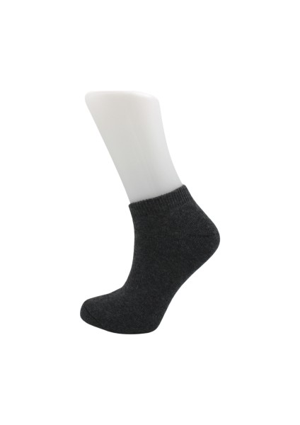 Lambswool Yün Kışlık Kalın Kadın Patik Çorap 4'lü Paket