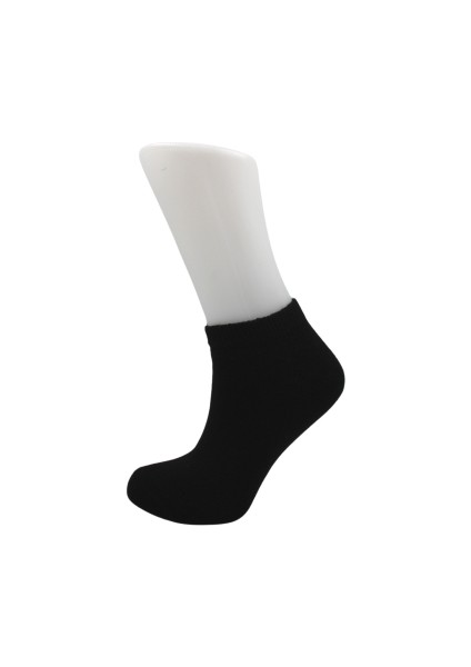Lambswool Yün Kışlık Kalın Kadın Patik Çorap 4'lü Paket