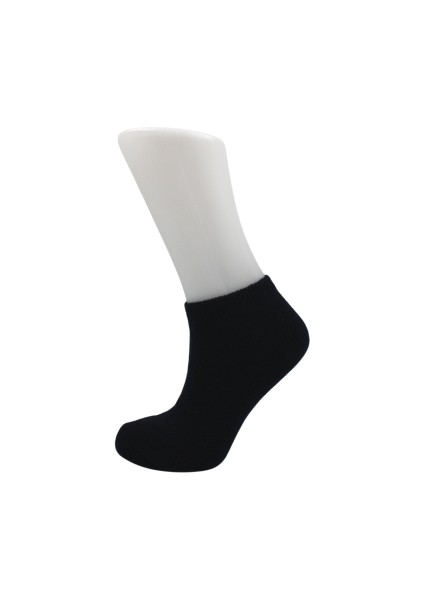 Lambswool Yün Kışlık Kalın Kadın Patik Çorap 4'lü Paket