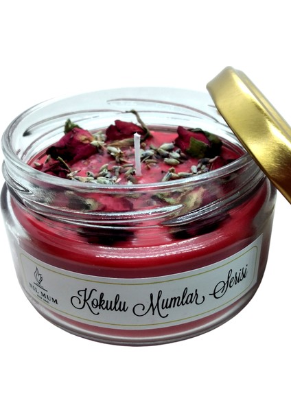 Istanbul Kırmızısı Gül Kokulu Soya Mum 330 Gr. fiyatları