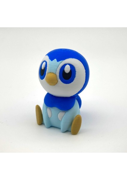 #0393 Chibi Piplup Pokemon Figürü