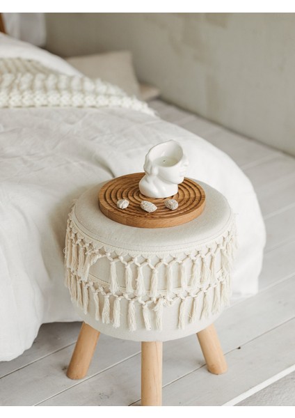 Ahşap Oymalı Dalgalı Daire Dekoratif Tepsi Sunum Tepsisi Sunumluk modelleri