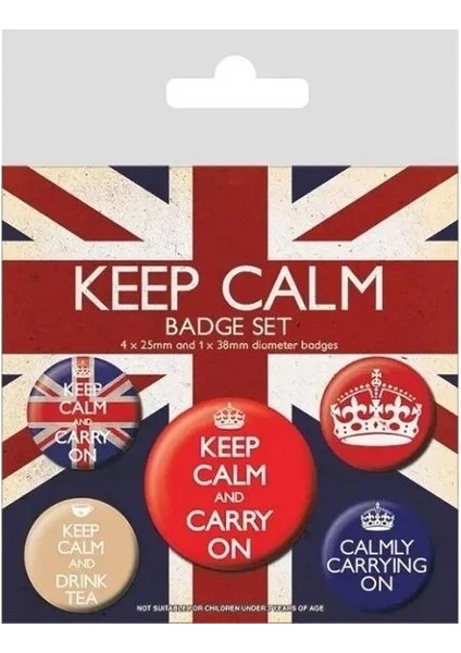 Rozet Seti Keep Calm And Carry On