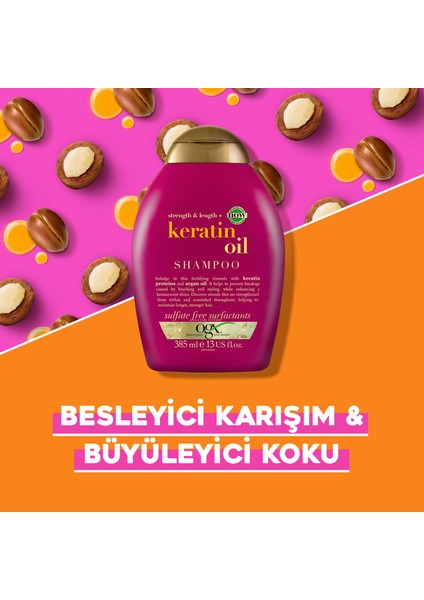 OGX Kırılma Karşıtı Keratin Oil Şampuan 385 ml