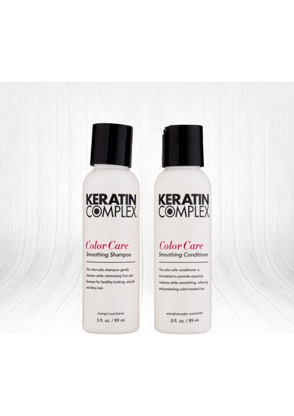 Keratin Complexcolor Care Renk Bakımı Düzleştirici Şampuan ve Saç Kremi 178 ml