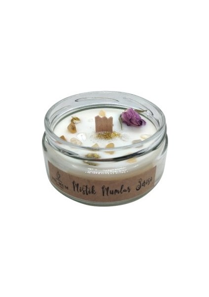 Aromaterapi Duygusal Denge Anti Stres Soya Mumu Doğal Taşlı 240 gr