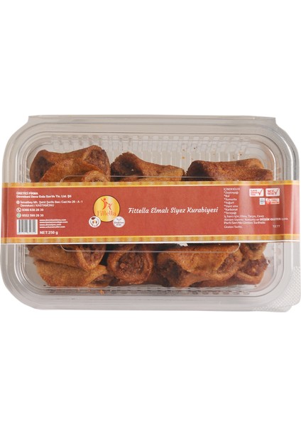 Elmalı Siyez Kurabiye 250 gr