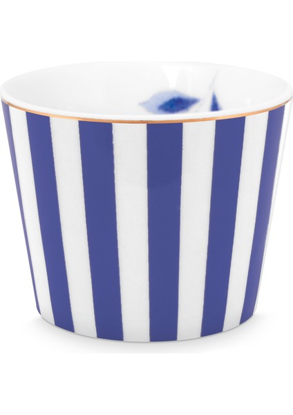 Royal Stripes Mavi Porselen Yumurtalık 5 Cm
