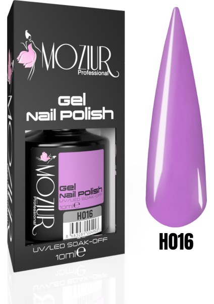 Mozıur H016 Uv LED Kalıcı Oje 10ML