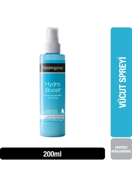 Hydro Boost Ekspress Nemlendirici Vücut Spreyi 200 Ml