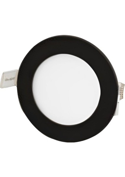CT-5125 6W/3200K Slim LED Panel Armatür (Siyah Kasa-6 Adet) Günışığı Cata