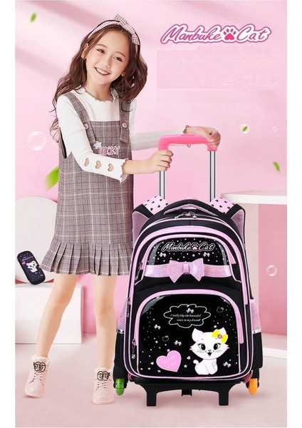 Çocuk Kız Çocuk Sırt Çantası Merdiven Çıkmak Için Tekerlekli Süit (Yurt Dışından) fiyatları