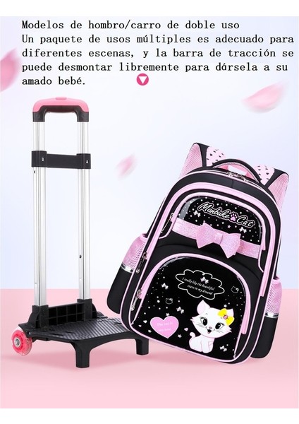 Çocuk Kız Çocuk Sırt Çantası Merdiven Çıkmak Için Tekerlekli Süit (Yurt Dışından) fırsatları