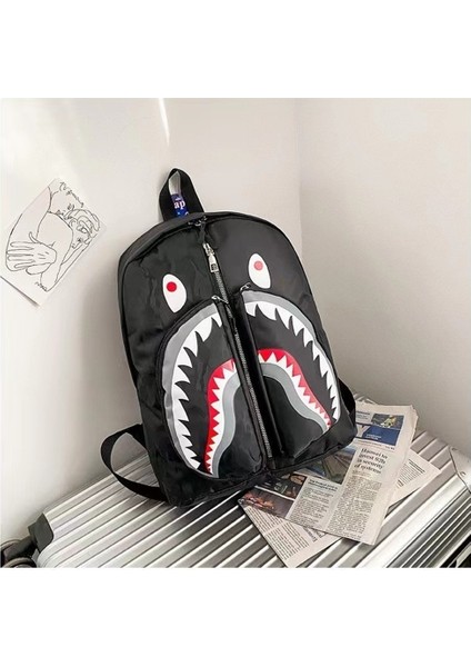 Köpekbalığı Öğrenci Çantası (Yurt Dışından)