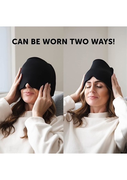 Soğuk Terapi Için Touca Alivio Da Enxaqueca Esticável Preto (Yurt Dışından) fırsatları