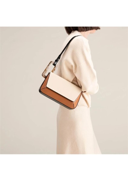 2023 Ekleme Küçük Kare Çanta Basit Tek Omuzlu Kadın Çantası Modaya Uygun Koltuk Altı Çantası (Yurt Dışından) fiyatları