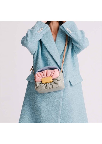 Kontrast Renkli El Çantası Tüm Maç Postacı Çantası (Yurt Dışından) modelleri