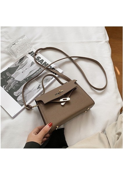 Kadın Günlük Omuz Çantası - Kahverengi (Yurt Dışından)
