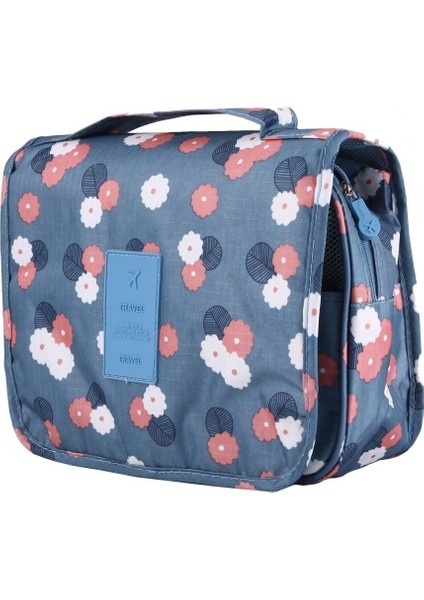 Sunshop Çiçek Desenli Asılabilir Organizer Çanta - Mavi (Yurt Dışından) fiyatları