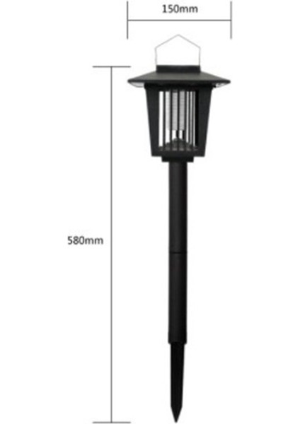 Bahçe Güneş Enerjisi Zapper Açık Sivrisinek Zapper Bahçe Lambası (Yurt Dışından)