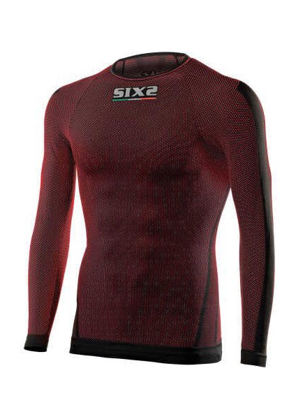Sıx2 4 Mevsim Termal Uzun Kollu T-Shırt Koyu Kırmızı Ts2
