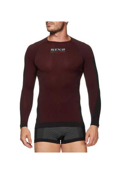 Sıx2 4 Mevsim Termal Uzun Kollu T-Shırt Koyu Kırmızı Ts2 modelleri