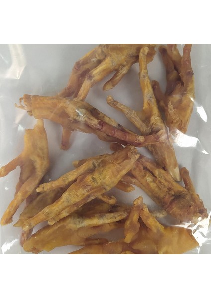 Kurutulmuş Tavuk Ayağı Köpek Ödül Maması 100 gram fiyatları