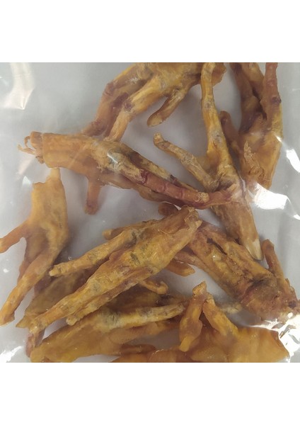 Kurutulmuş Tavuk Ayağı Köpek Ödül Maması 100 gram fırsatları