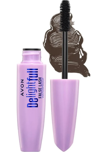 Delightfull False Lash Maskara 10 Ml. Lava Brown
