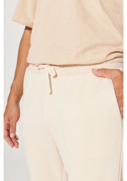 ALTINYILDIZ CLASSICS Erkek Bej Standart Fit Normal Kesim %100 Pamuk Cepli Rahat Eşofman Altı indirimleri