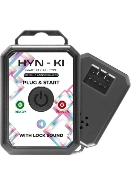 Akıllı Anahtar Tipi Için Kia / Hyundai Direksiyon Kilidi Emülatörü Kilit Sesli Orijinal Konektör