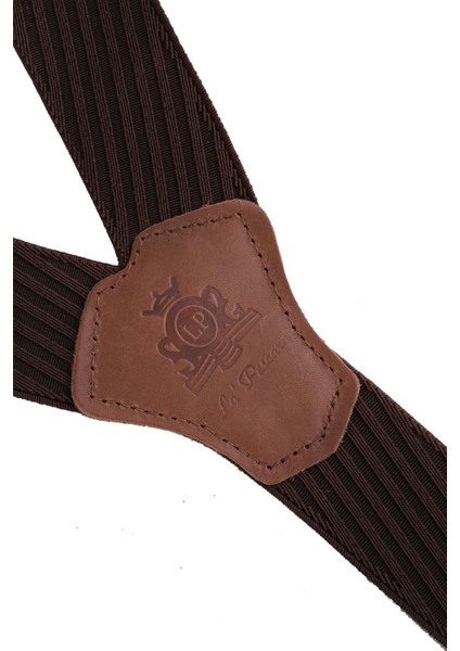 Lacivert - Gri Renk Deri Bağlantılı Erkek Pantolon Askısı PAN138 modelleri