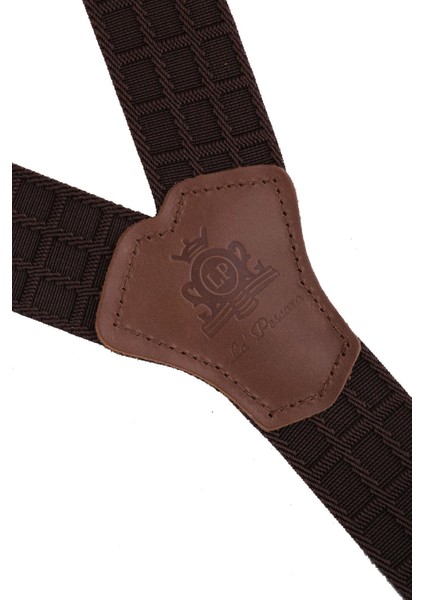 Açık Mavi Deri Bağlantılı Erkek Pantolon Askısı PAN141 modelleri