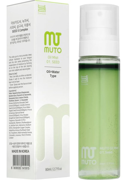 Byeoleemuto 5 Tohum Özlü Niacinamide Gözenek Sıkılaştırıcı&anti-Aging, Panthenol Mist Sprey 80ML