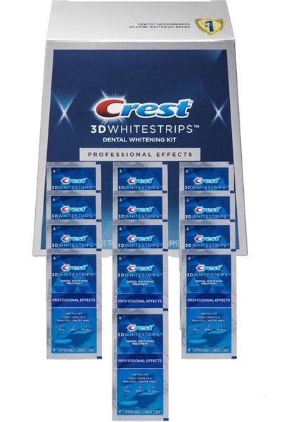 3D White Professional Effects Diş Beyazlatma Bantları - 26 Bant - 13 Paket
