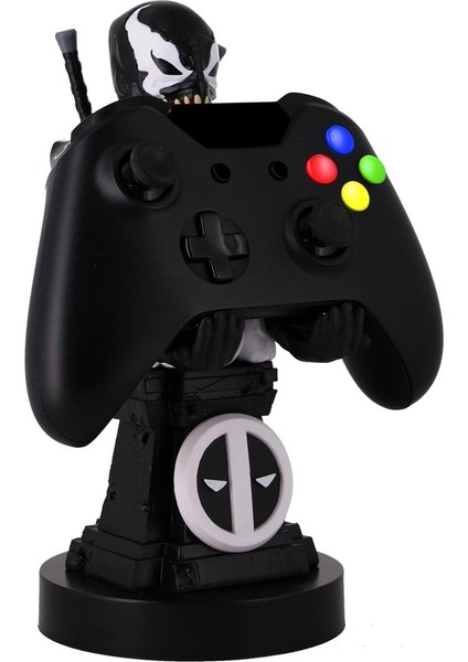 Cable Guys Exg Pro Cable Guys -Deadpool Back In Black: Deadpool Venom Phone And Controller Holder