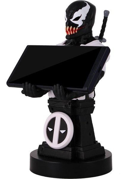 Cable Guys Exg Pro Cable Guys -Deadpool Back In Black: Deadpool Venom Phone And Controller Holder