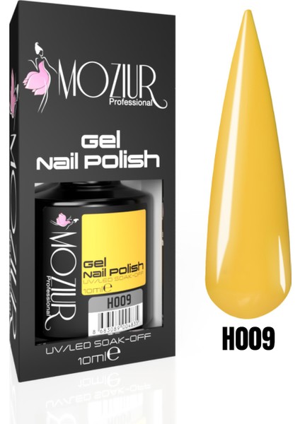 Mozıur HOO9 Uv LED Kalıcı Oje 10ML
