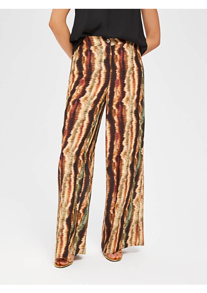 Batik Desen Wıde Leg Viskon Pantolon 67485 fiyatları