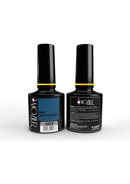 H059 UV LED Kalıcı Oje Derin Mavi Renk 10 ml Uzun Süreli Kullanım İçin modelleri