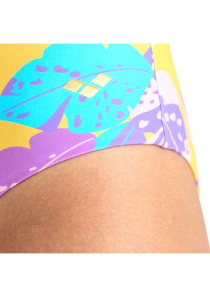 Swimsuit U Back Allover Kadın Sarı Yüzücü Mayosu 005950300 fırsatları