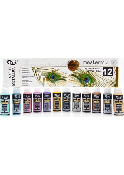 Mastermix Metalik 60 cc 12'li Set fiyatları