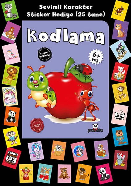 Stickerlı 6+ Yaş Kodlama - Pedagog Afife Çoruk