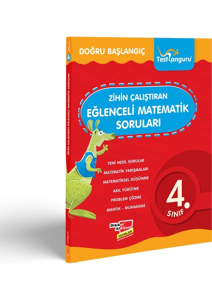 4.Sınıf Zihin Çalıştıran Eğlenceli Kanguru Matematik Soruları