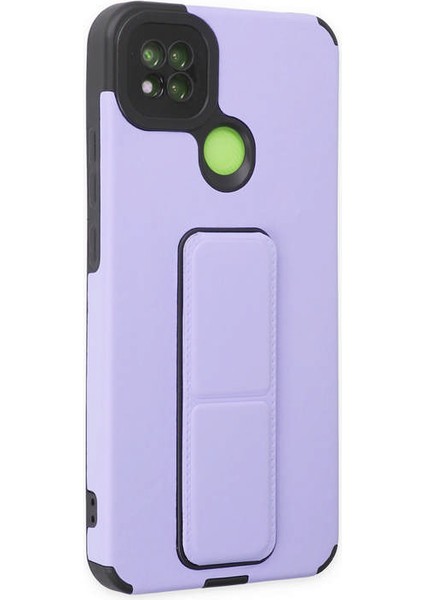 Xiaomi Redmi 9c Kılıf Mega Standlı Silikon - Lila 300099 fiyatları