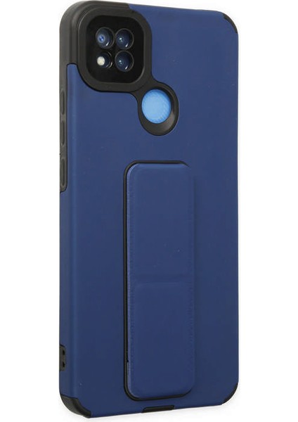 Xiaomi Redmi 9c Kılıf Mega Standlı Silikon - Mavi 300099 fiyatları