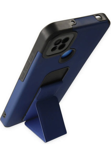Xiaomi Redmi 9c Kılıf Mega Standlı Silikon - Mavi 300099 fırsatları