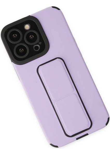 Iphone 14 Pro Max Kılıf Mega Standlı Silikon - Lila 300099 fiyatları