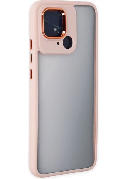 Xiaomi Redmi 10C Kılıf Dora Kapak - Pudra 300099