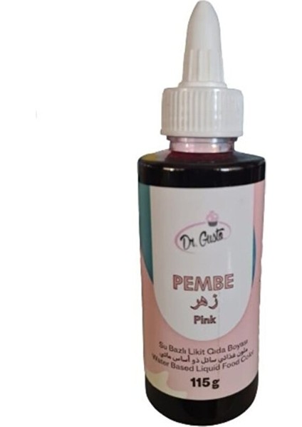 Su Bazlı Likit Pembe 115 gr